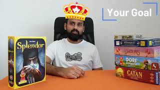 A Rich Merchant's play - Splendor Game Overview | Daayam - The Dice Board Games