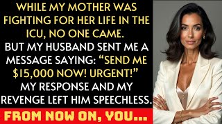 Download Lagu Nobody showed up when my mom was critical. But my husband still Ddmanded $15,000 — My response... MP3