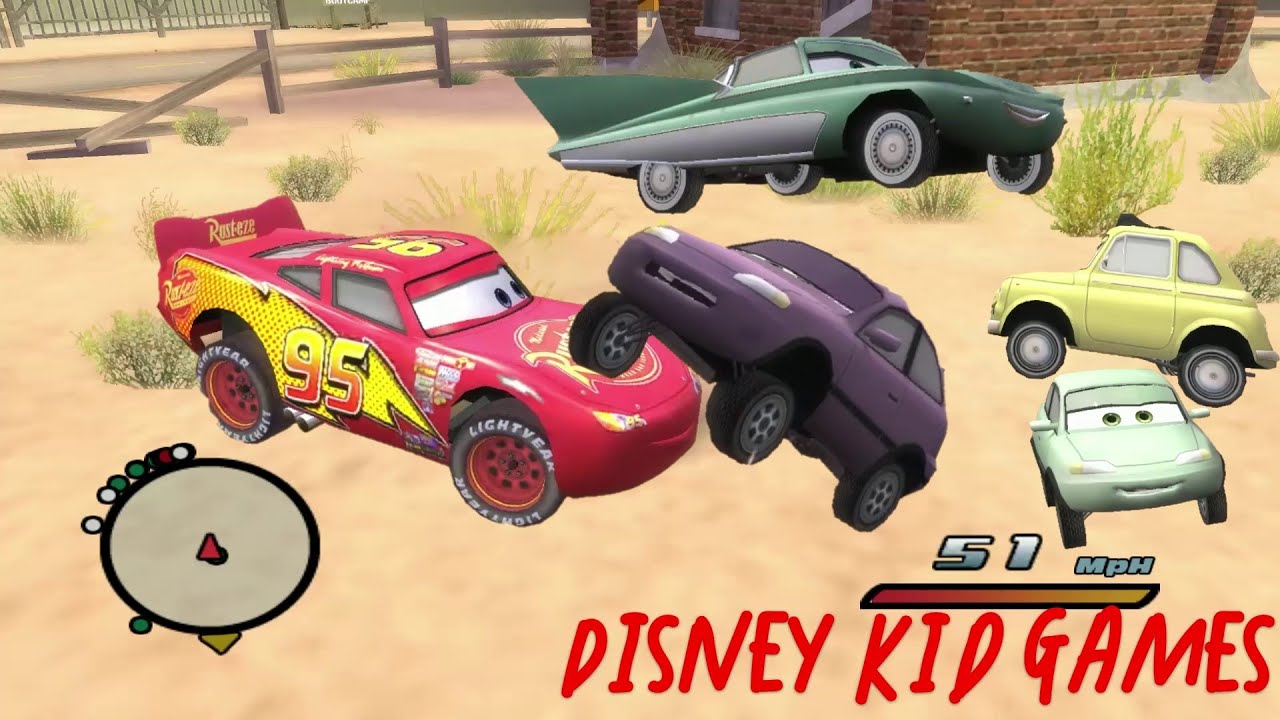Disney Pixars Cars Movie Game Crash Mcqueen 474 Speed Bump Lightning disney-pixars-cars-movie-game-crash-mcqueen-474-speed-bump-lightning