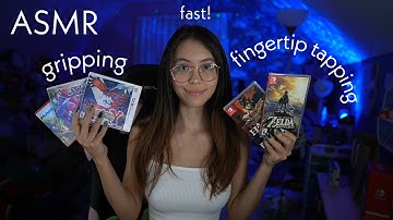 ASMR | Underrated Fast Aggressive Triggers: Fingertip Tapping, Scratch Tapping and Gripping
