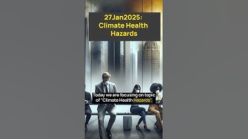 31 Days of Emerging OpRisks: 27Jan25 - Climate Health Hazards #operationalrisk #climaterisk