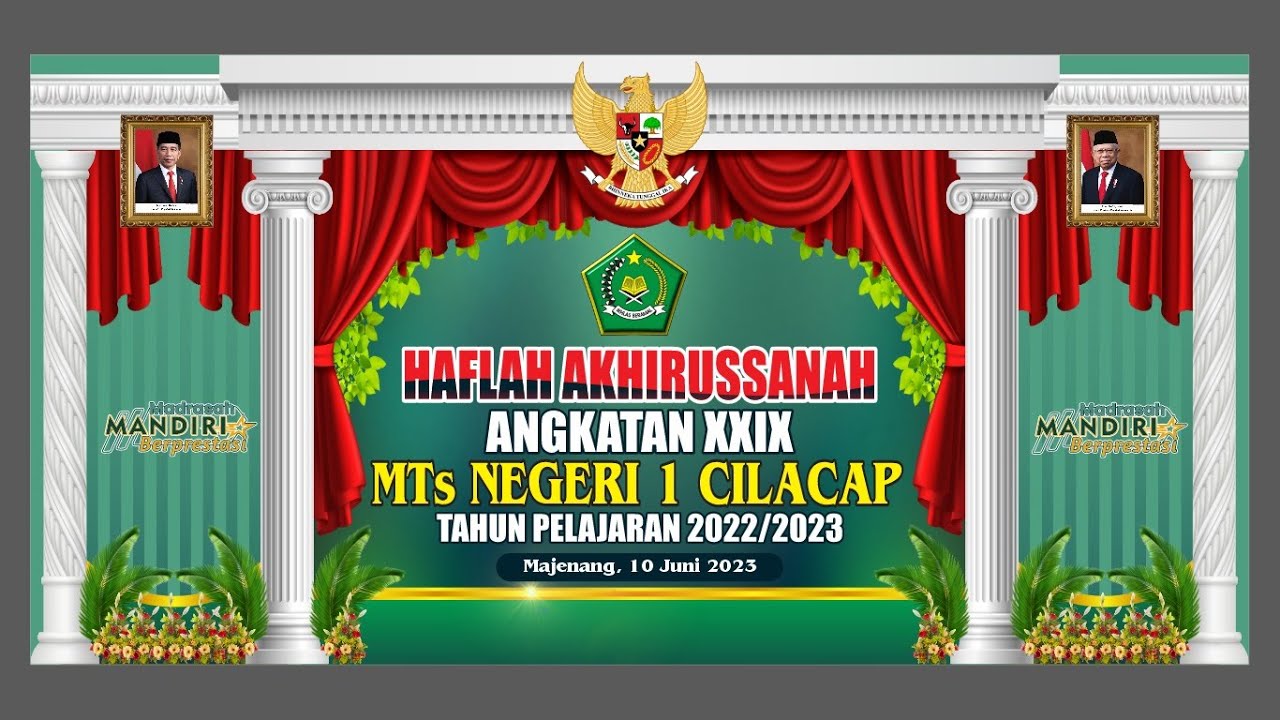 🔴LIVE || HAFLAH AKHIRUSSANAH ANGKATAN XXXI || MTs NEGERI 1 CILACAP || TAHUN AJARAN 2024/2025