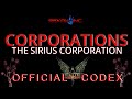 | CORPORATIONS | THE SIRIUS CORPORATION | CODEX |