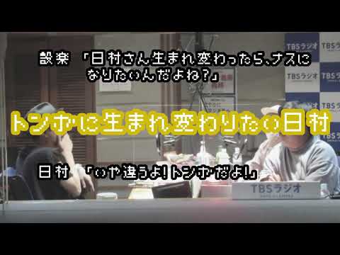 バナナマンのバナナムーンGOLD【トーク：生まれ変わったらトンボになりたい日村】