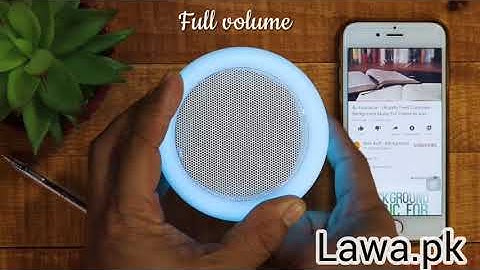 Smart Lamp+Speaker CL-671 - Sound Test