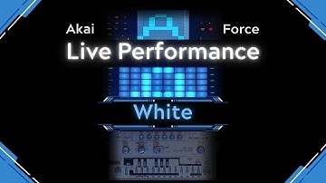 Akai Force + Behringer TD-3 | Live-Performance | Acid Techno | Acid2Force - White