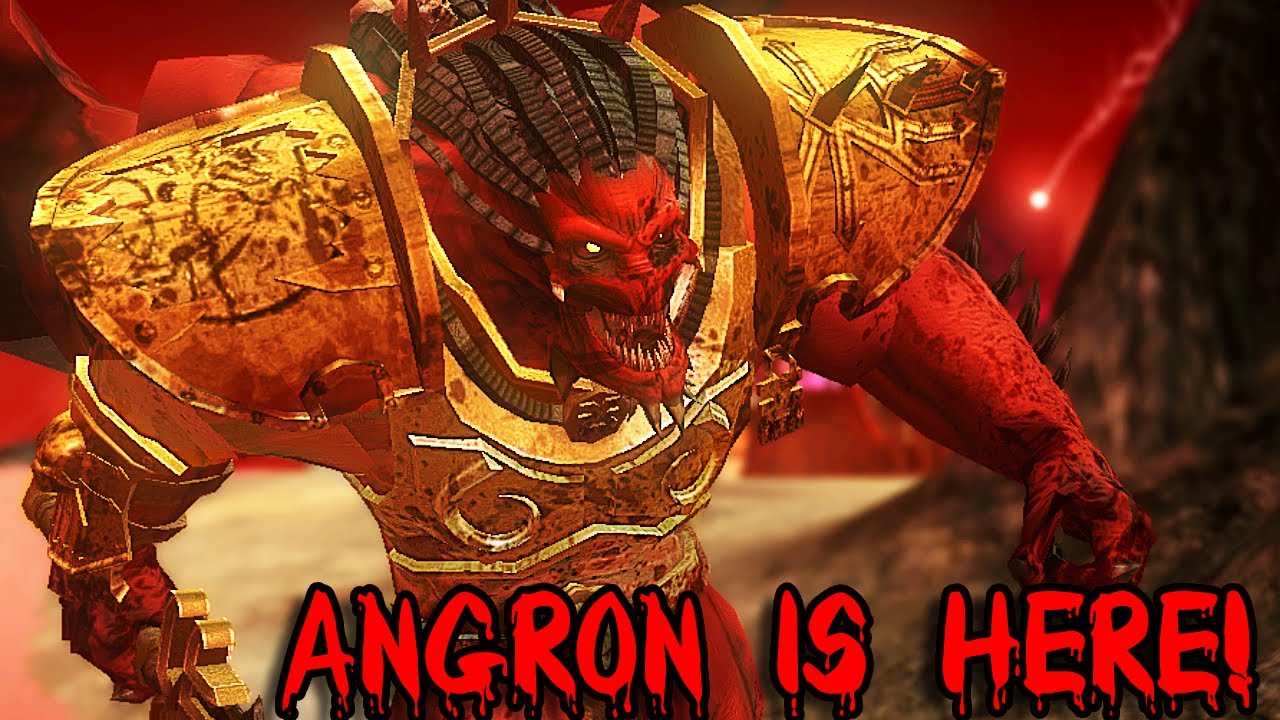 Primork Angron Primarch ANGRON vs Space Marines (Unification Mod 6.9) - Warhammer 40K ...