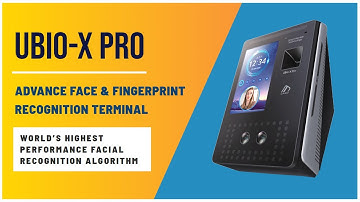 UBio-X Pro | Advanced Contactless Face & Fingerprint Recognition for Seamless Access