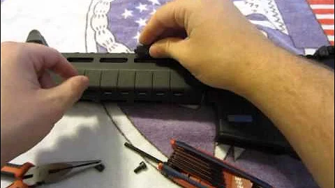 How To: Magpul M-Lok QD swivel mount installation