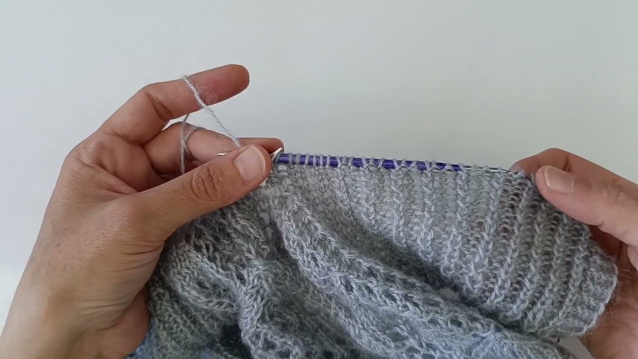Sıralı Yapraklar Dantel Şal 5 Bölüm