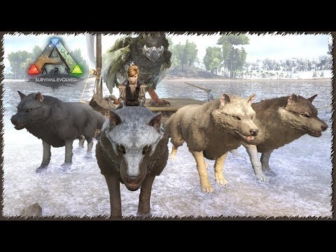 Видео: Грифон и охота с Волками  - Карта HOPE - ARK Survival Evolved