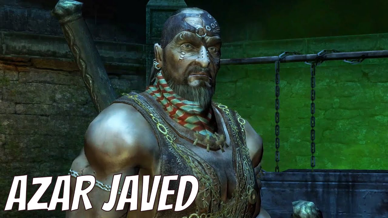 The Witcher - Azar Javed Boss Fight - YouTube