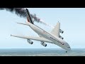 World's Heaviest A380 Pilot Crashes Immediately After Take Off | XP11