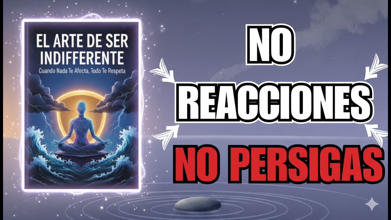 El Arte de Ser Indiferente |  Cuando Nada Te Afecta, Todo Te Respeta | AUDIOLIBRO