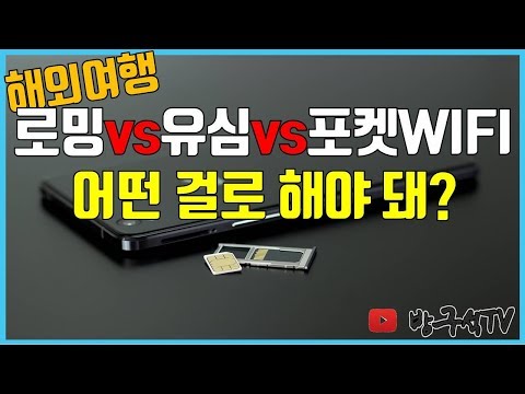 로밍, 유심, 포켓 WIFI 어떤게 나에게 어울릴까? [해외여행]