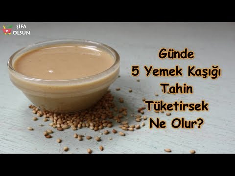 Video: Yemək Tahini Susamını özümüzə Yapışdırın