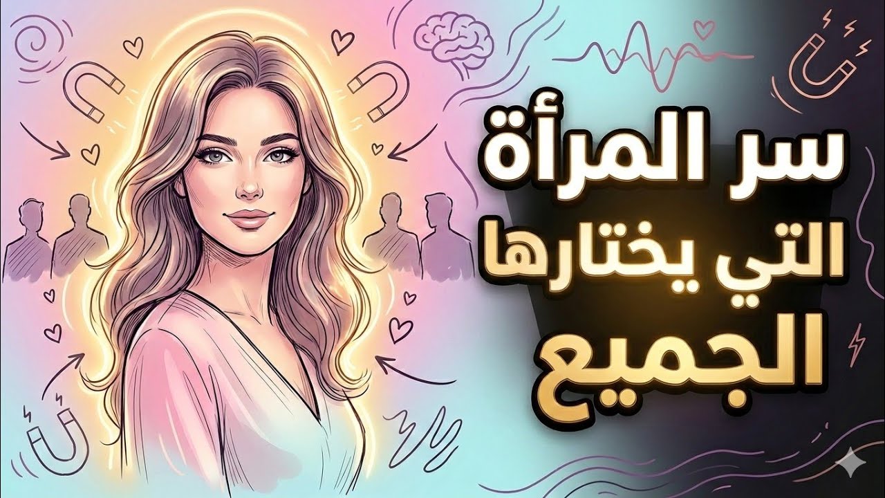 سيكولوجية المرأة التي يختارها الجميع… السر النفسي الذي يجعلها الخيار الأول دائمًا‼️