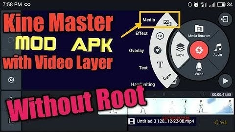 Kine master mod apk download ( with video layer ) without no root