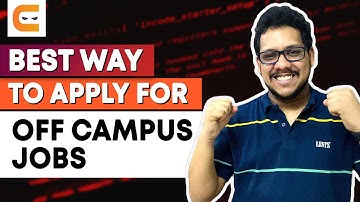 Best Way to Apply for Off Campus Jobs | Off Campus Placement | Tips For Off Campus Job|Coding Ninjas