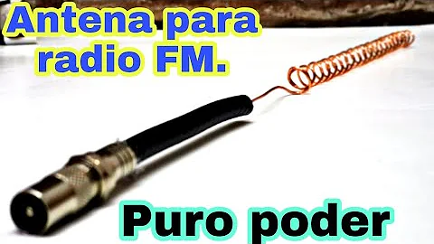 Como funciona uma antena FM?
