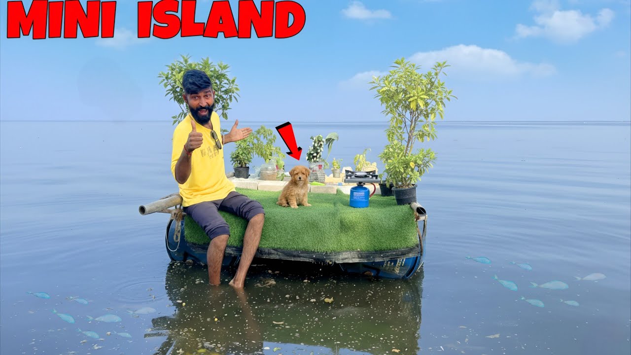 मेरा चलता फिरता Mini Island 🏝️ ECO FRIENDLY 😍