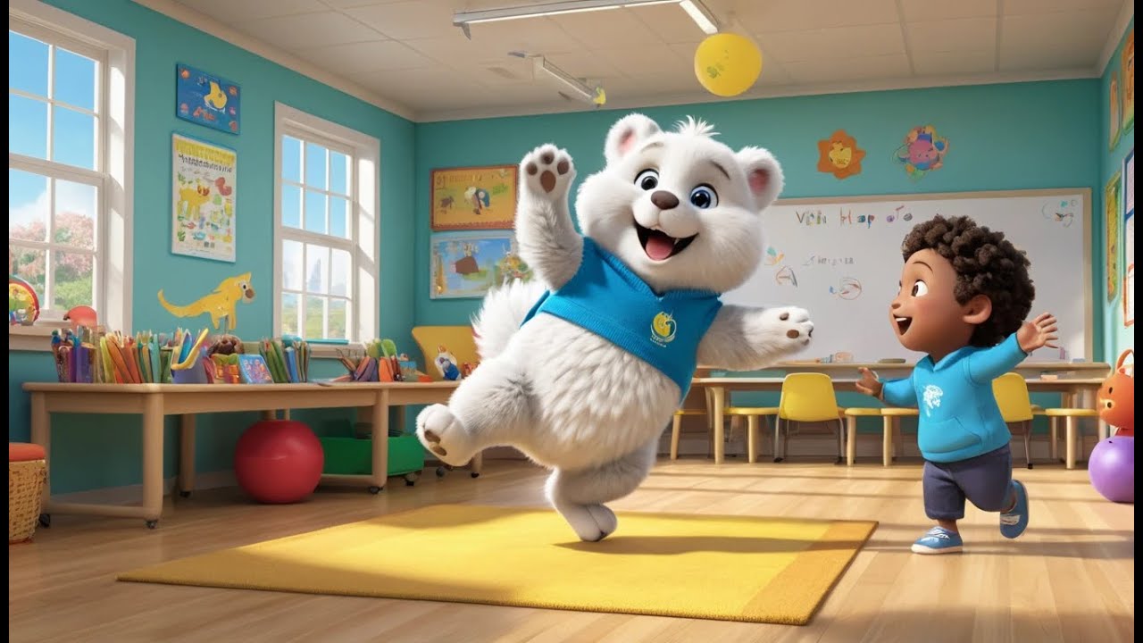 Mary Fluffy School Day | Fun School Song for Kids | Happy Learning ...