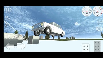 Simple Car Crash Physics Simulator Jump Crashes 17