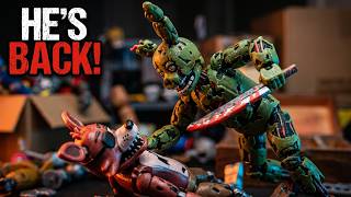 foxy vs spring trap stop motion 🔥