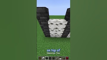 How to build with BIRCH and DEEPSLATE! 1.21 #shorts #minecraftbuilds #minecraft