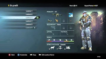 Xbox One- COD Ghosts Class Setup Video-Bruces KD!