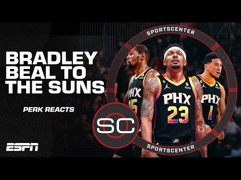 Kendrick Perkins' reaction to Bradley Beal to the Suns: They are the BEST team in basketball now! 👀