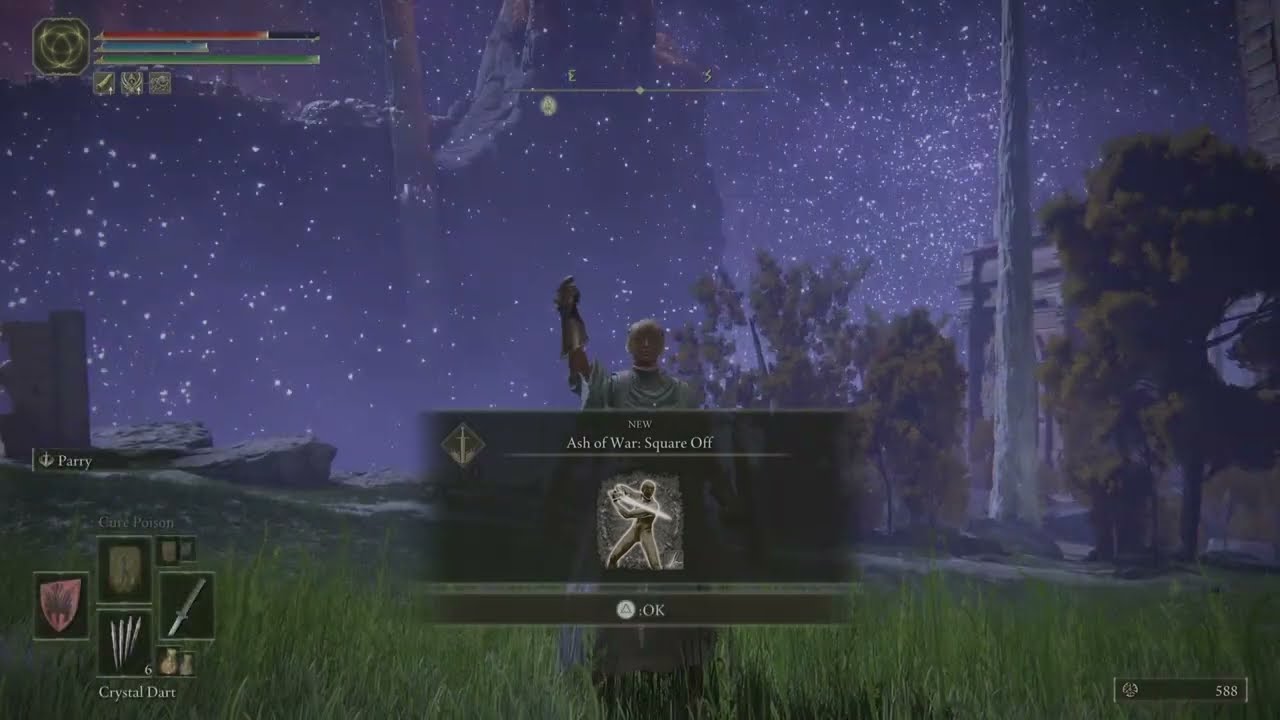 ELDEN RING Siofra River Worshipper's Woods to Ash of War Square Off