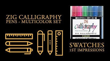 ZIG Calligraphy Pens