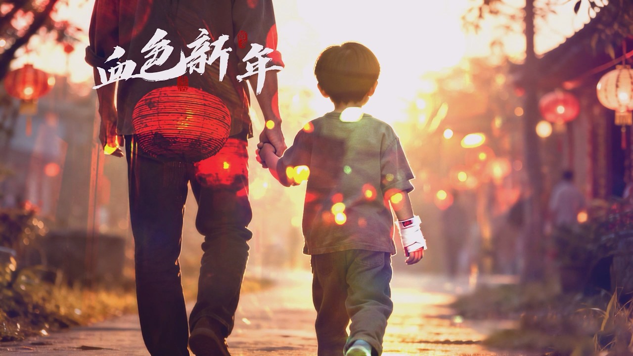 【AI原創曲】《血色新年》｜一場意外，讓我明白「平安」才是最大的福分 Official MV