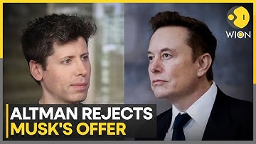 OpenAI Chief Sam Altman Rejects $97.4 Billion Offer From Elon Musk | World News | WION