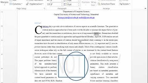 MS Word: Arrange Group in Page Layout Ribbon | Introduction to Computing | CS101_Topic207