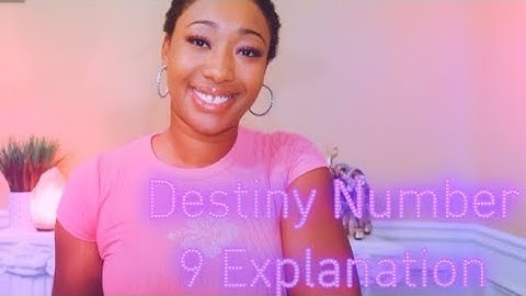 EXPRESSION/DESTINY NUMBER 9 ⭐️🌙 INFORMATIONAL VIDEO #numerology