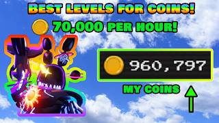 Best Levels For Tokens To Summon Astral Bonnie In Five Nights Td