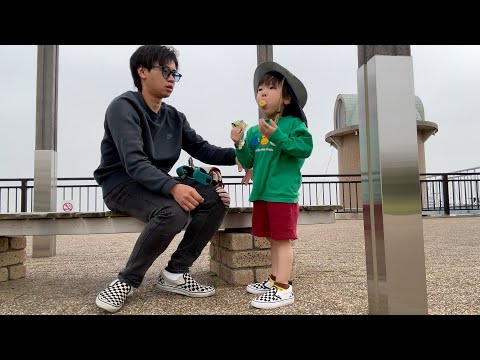 Weekday Vlog] My 4-year-old son was in a bad mood after