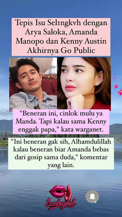 Tepis Isu Sel1ngkvuh dengan Arya Saloka, Amanda dan Kenny Go Public #viralvideo #fypyoutube #fyp