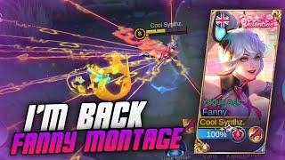 SUPER AGGRESSIVE | FREESTYLE FANNY MONTAGE 2023 I'M Back!! | By Synthz -  MLBB