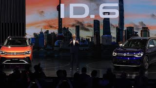 VW announces ID.6 electric vehicles for China