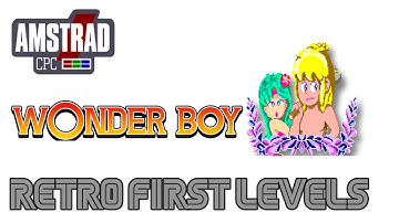 Wonder Boy - Amstrad CPC 464 (Retro First Levels)
