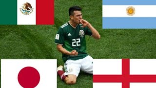 Top 6: narraciones de diferentes paises al gol de Hirving Lozano a Alemania 🇲🇽🇩🇪