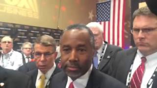 Dr Ben Carson pyramid discussion