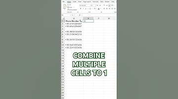 Join Cell Values in Seconds with TEXTJOIN 🔗 #shorts