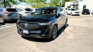 2024 Acura MDX A-Spec SH-AWD NEW TIRES ONE OWNER - L36RA044