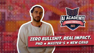EARLY IMPACT: THIS IS AI | MASTER'S - PHD - NEW GRAD