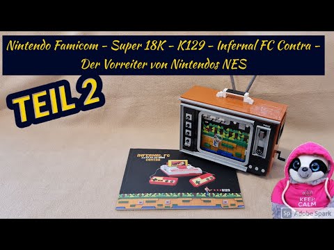 Nintendo Famicom - Super 18K - K129 - Infernal FC Contra - Der Vorreiter von Nintendos NES - TEIL 2