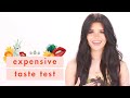 Can Nessa Barrett Guess Cheap vs. Expensive Makeup? | Expensive Taste Test | Cosmopolitan